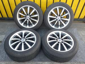 シュタイナー VS5 5穴 18×8J 114.3 +38 レグノGRV 235/50/R18 4本セット ナット付属