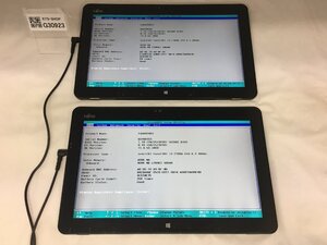 ジャンク2台セット/FUJITSU FARR05003 ARROWS Tab R727/R/Core i3 7100U 2.40GHz/128GB/4GB/12.5インチ/OS無し/第7世代/高解像度/AC欠品