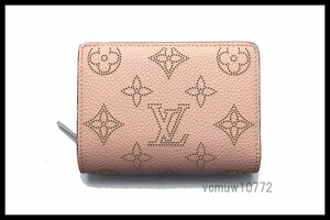 RFIDタグ近年希少美中古■LOUIS VUITTON マヒナ ポルトフォイユクレア レザー 2つ折り財布 ルイヴィトン■0411da730722