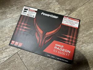 新品未使用　PowerColor製グラボ　Red Devil AMD Radeon RX 6600XT 8GB GDDR6