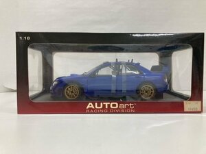 オートアート AUTOart 80691 1/18 SUBARU IMPREZA WRC 2006 PLAIN BODY VERSION BLUE スバル インプレッサ【H23】