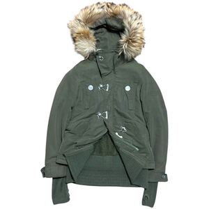 00s archive SLY military fur jacket rare japanese label ifsixwasnine kmrii l.g.b. share spirit fuga julius goa 平成ギャル y2k 