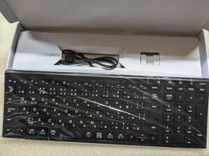 新品 iClever キーボード ワイヤレスキーボード 日本語配列 超薄型 テンキー付き 2.4G USB充電式 PC用 Windows/Mac対応 ブラック GKJ22B