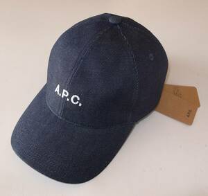 APC charlie denim logo cap ロゴ デニム キャップ 58cm 24SS