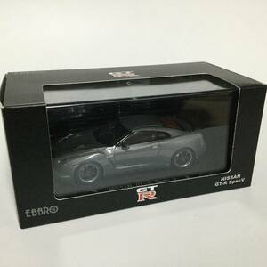 絶版 NISSAN GT-R Spec V METAL GRAY 2009 EBBRO 1/43 日産 R35 メタルグレー 44168