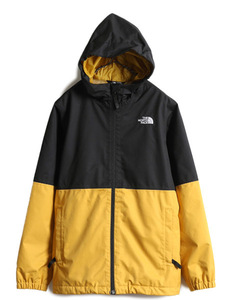 ボーイズ L 150cm 程 ノースフェイス DRYVENT ナイロン フード パーカー ジャケット The North Face マンパ ジャンパー アウトドア 2トーン