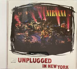 ニルヴァーナ（Nirvana）「MTV・アンプラグド・イン・ニューヨーク（MTV Unplugged in New York）」（A5）CD