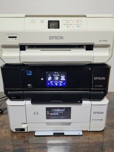 ☆EPSON　EP-709A EP-805A EP-807AW インクジェット複合機　プリンター　ジャンク品　3台まとめて　１円スタート！　エプソン