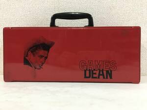 ★☆D537 カセットテープ 収納ケース トランク GAMES DEAN (JAMES DEAN) ジェームズ・ディーン☆★