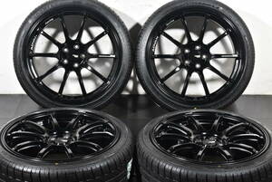 ☆YOKOHAMA アドバンレーシング RS2 18インチ☆PCD100 7.5J +50☆トライアングル TH201☆215/40R18☆86 BRZ インプレッサ レガシィ☆