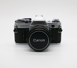 キャノン AE-1 CANON フィルムカメラ FD 50mm 1:1.4 レンズセット 一眼レフカメラ 連写一眼 クラシックカメラ アンティーク 骨董品 中古