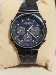 SEIKO SPEEDMASTER セイコースピードマスター 7A28-7110　クロノグラフ 5/10秒計測 ラップ計測 　純正新品電池交換済み稼動品！！