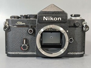 6-95-60　NIKON ニコン F2T チタン ネーム入り フィルムカメラ 一眼レフ ボディ ジャンク