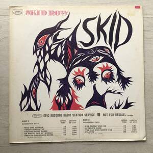 PROMO SKID ROW SKID US盤　RARE!!