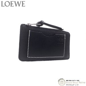 ロエベ （LOEWE） コイン＆カードホルダー カードケース コインケース 小銭入れ C660Z40X04 ブラック（新品）