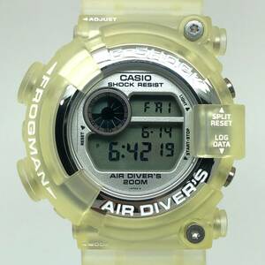 美品 G-SHOCK DW-8250WC-7AT FROGMAN W.C.C.S. ホワイト スケルトン フロッグマン マンタEL CASIO 腕時計 【ITIV5U6CA71Y】