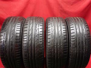 タイヤ4本 《 ブリヂストン 》 ポテンザ S001 RFT [ 225/55R17 97Y ]9.5/9分山★ ランフラット BMW3シリーズ 5シリーズ X1 n17