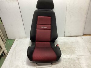 【社外品】　レカロ　RECARO　運転席シート　LX-VS/SK100RD　中古品　破れ無し　※個人宅配達不可