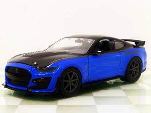 開封品■JADA 1/24 2020 FORD MUSTANG SHELBY GT500 BLUE②■フォード マスタング