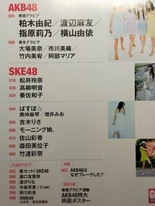 d1古本【アイドル誌】GT 松井玲奈 高柳明音 秦佐和子 奥仲麻琴 増井みお 吉木りさ 佐山彩香 森田美位子 竹達彩奈 中島早貴山本彩渡辺美優紀