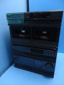 K746　山水　ステレオレシーバー＆CDカセットデッキ　TA-X500/CDD-X500