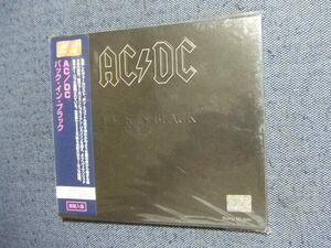 CD★【輸入盤】BACK IN BLACK　 AC/DC (バック・イン・ブラック) デジパック直輸入盤★送料100円　　　　え