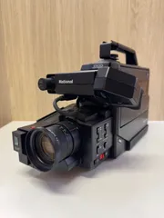 【中古品】 【美品】 Nationalナショナル VHSビデオカメラ M3 MACLORD MOVIE 昭和レトロ 現状品 おまけ 収納バッグ付き