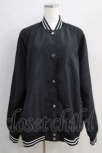 NieR Clothing / LIGHT BLOUSON JACKET 黒 H-24-08-21-050-PU-JA-KB-ZT063