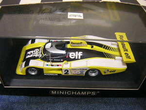 1/43　MINICHAMPS　1978年ルマン24時間レース　ルノーアルピーヌA442B#2　ピローニ組