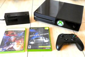 Й★XBOX ONE CONSOLE★本体とソフト2本★MODEL1540★コントローラー★SPY HUNTER★X BOX 360 デビルメイクライ4★動作未確認★引き取りOK