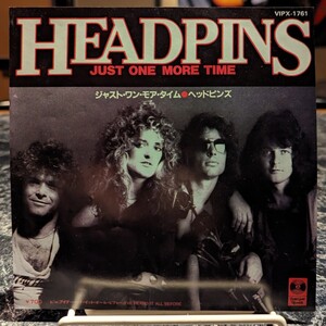 ヘッドピンズ 1983年発売 ハードロックHeadpins / Just One More Time # Canadian Hard Rock 