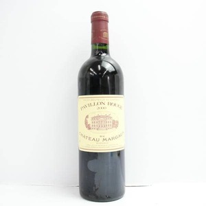 1円～PAVILLON ROUGE DU CHATEAU MARGAUX（パヴィヨン ルージュ デュ シャトーマルゴー）2000 13％ 750ml T24K110005