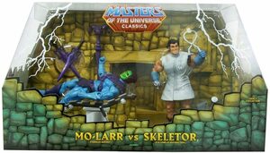 レア 新品 マスターズ オブ ザ ユニバース クラシックス スケルター ヒーマン SLELETOR vs MO-LARR HE MAN MOTUC MOTU HE-MAN マテル