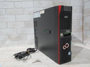 12357 Ω 新DCD 1989ｍ 保証有 富士通【 PRIMERGY TX1320 M4 】【 OS無 / Xeon E-2124 3.3GHz / 2TB SATA 2.5インチ×3 / 16.0GB 】鍵付