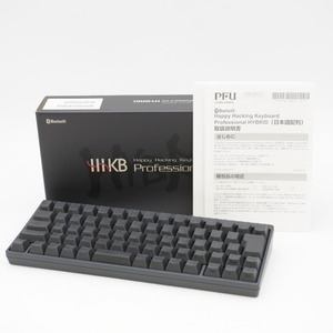 PFU ピーエフユー PC周辺機器 HHKB Professional HYBRID Type-S 日本語配列／墨 Happy Hacking Keyboard PD-KB820BS