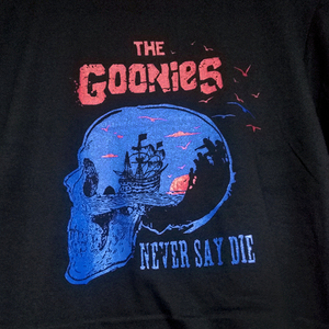 送込【The Goonies】グーニーズ★髑髏/海賊船★ブラック★S~XLサイズ