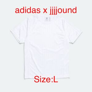 adidas x JJJJound Soccer Jersey White Lサイズ アディダス ジョウンド Tシャツ ユニフォーム シャツ