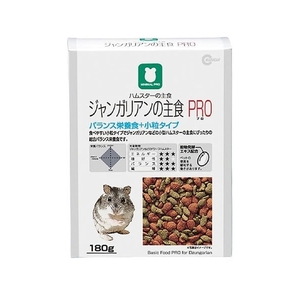 （まとめ買い）マルカン ジャンガリアンの主食PRO 180g ハムスター用 MRP-702 〔×6〕