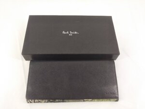 Paul Smith (ポール・スミス) / ミニアウトドアコラージュ 長財布 黒 二つ折り