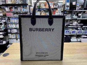 期間限定セール バーバリー BURBERRY 2WAYトートバッグ ホースフェリープリント 8037936