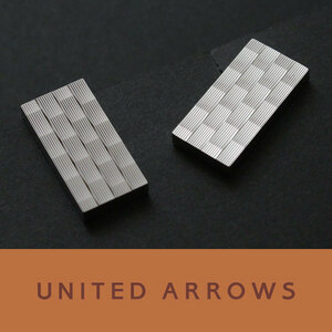 4571◆ユナイテッドアローズ◆カフス◆シルバー◆カフスボタン～カフリンクス◆上質セレクトショップ～UNITED ARROWS◆新品