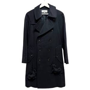 robe de chambre COMME des GARCONS ローブドシャンブルコムデギャルソン 03AW リボンデザインウールコート RK-C003 AD2003 13755