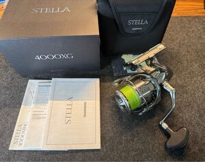 SHIMANO シマノ 18 ステラ STELLA 4000XG リール 中古品