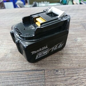 【中古現状品】【充電回数9回】MAKITA　マキタ　BL1430B　14.4V3.0Ah　リチウムイオンバッテリー