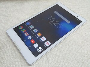 8インチ■Lenovo 501LV タブレット TAB2 レノボ Androidタブレット USBケーブル付き USED 10873■！！