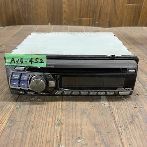 AV5-452 激安 カーステレオ CDプレーヤー ALPINE CDA-9825J S40314610 CD FM/AM 通電未確認 ジャンク