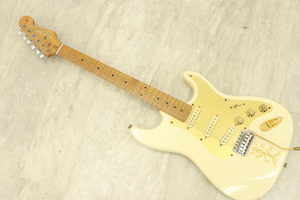 ◎FenderSTRATOCASTER フェンダー ストラトキャスター エレキギター メキシコ製 ギター 音楽 ホワイト系カラーゴールドカラー030IWQIK07