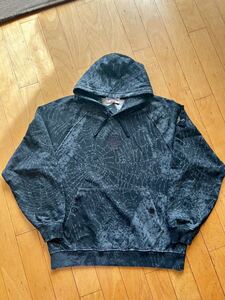 Supreme × Stone Island Hooded Sweatshirt Black サイズＬ新品・未使用 黒 シュプリーム ストーンアイランド ブラック パーカー