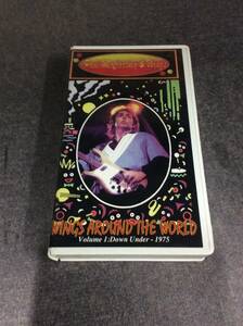 ビートルズ☆ビデオ☆VHS☆ポールマッカートニー & ウィングス☆Wings Around The World Volume 1☆詳しくは写真を～