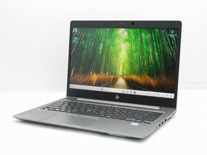 【1円スタート】hp ZBook 14u G6 7HW25PA#ABJ Core i7 8665U 32GB 256GB(M.2 NVMe) Radeon Pro WX3200 14インチ FHD (1920×1080) Win11Pro